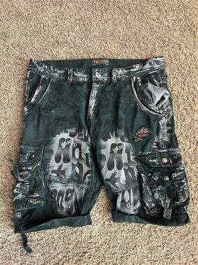 Men's Y2K Cargo Shorts